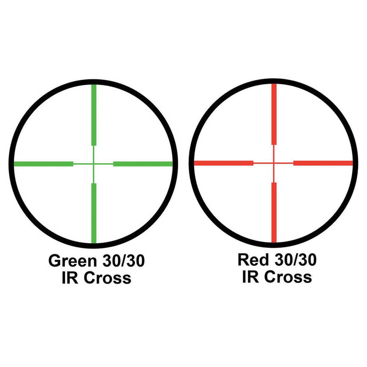Barska 3-9x42 IR Contour 30/30 Rifle Scope with Rings