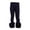 Navy, variant on Weebloom Fashion Pants For Teen Girls Leggings Ribbed Lace Trim Footless Ruffle Tight Stocking Bottom Sweatpants Lovely Activewear,4-5 Years