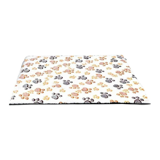 Cama autocalentable para gatos, almohadilla autocalentable para perros, tapete térmico cálido, almohadilla térmica no eléctrica para mascotas, para Blanco 60x90cm