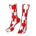 thumbnail image 6 of Uemuo Red Cross 1 for 16in Socks, Cotton Socks Sports Socks Knee High Socks Comfortable Socks For Men, Women, 6 of 7