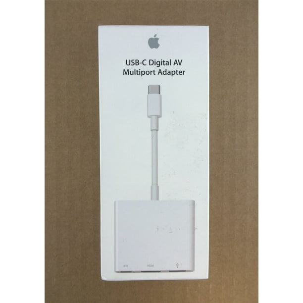 Apple USB-C Digital AV Multiport Adapter MJ1K2AM/A Open Box - Walmart