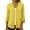 Yellow, variant on JGGSPWM Womens Button Down Tops 3/4 Sleeve Shirts V Neck Cardigan Fashion Fall Tunic Solid Cardigans 2023 Fall Outwear Army Green L