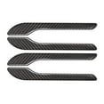 thumbnail image 1 of 4 Pieces Handle Wrap, Scratch Decoration Stickers Decal , Carbon Fiber Gloss, 1 of 3