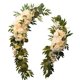 thumbnail image 1 of Flores de Señal de Bienvenida de Boda Señal de Bienvenida Decoración Floral para Ceremonia de Boda Decoración de Entrada de Recepción de Boda ANGGREK Otros, 1 of 8