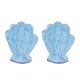 thumbnail image 5 of Guantes de felpa coral para el aseo de mascotas, 1 par, secado rápido, muñequera elástica, para el baño, el cepillado y el masaje de perros y gatos, uso doméstico, 5 of 8