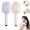 2pcs A, variant on Electric Steam Brush for Hair, Electric Steam Brush for Natural Hair Rechargeable Hair Brush with Water Spray, Reduce Frizz, Nourishes Hairs