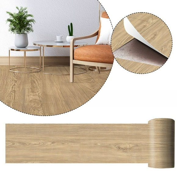 MYG Vinyl Floor Wall Tiles Floor Sticky Back Sticker Non-slip Floor Tiles Decals