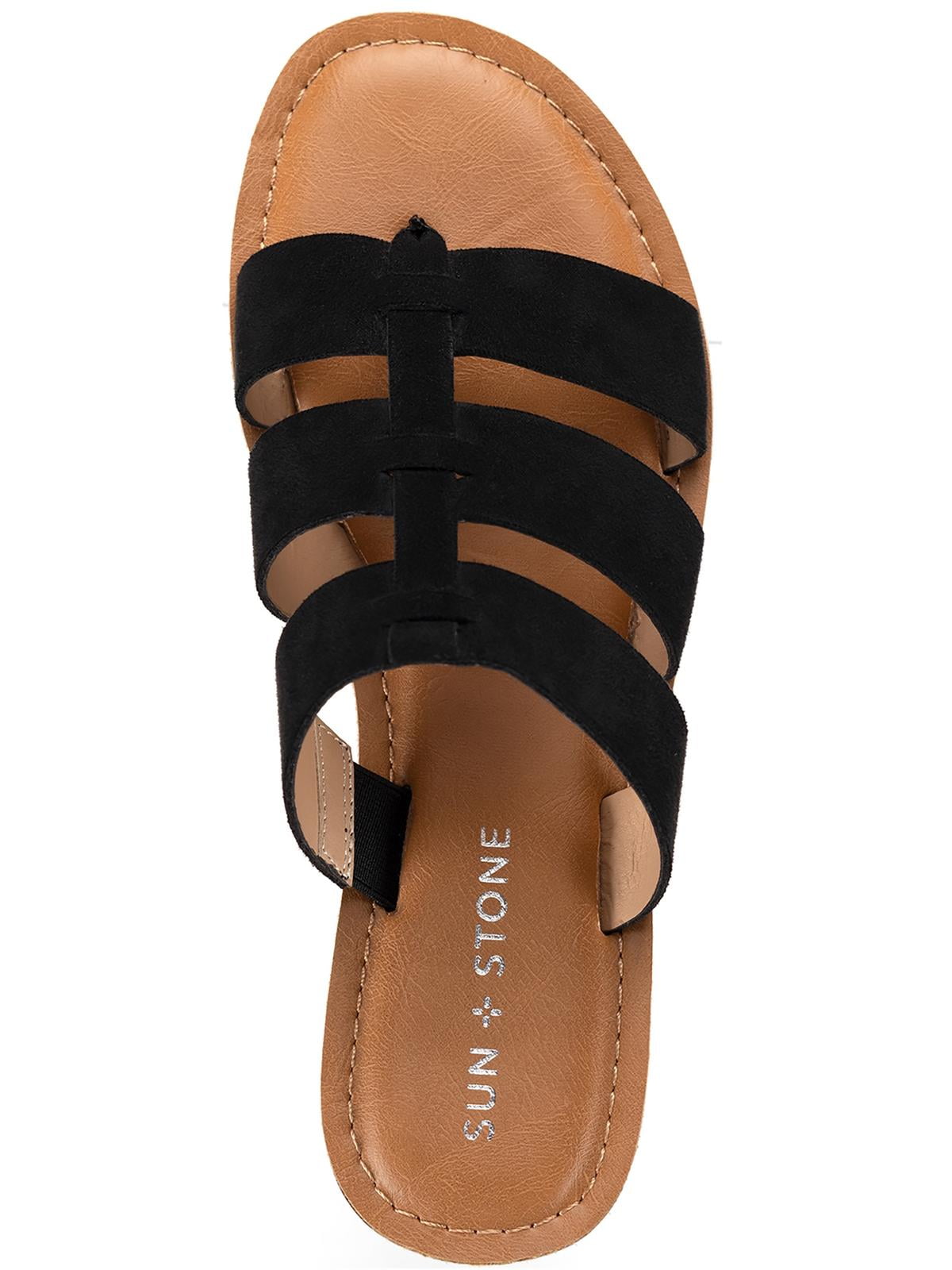 SUNSEA CAMPAGNE SANDALS Brown Black/3
