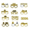 thumbnail image 2 of Conjunto de 12 gafas festivas para celebrar el Año Nuevo, accesorios originales para fotografías, 2 of 7