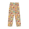 thumbnail image 4 of Kdxio Colorful Chicken Print Men's Sleep Pajama Pant Lounge Pants with Pockets, 4 of 8