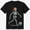 Black-40, variant on Boys Halloween Shirt with Soccer Skeleton Graphic, Funny Spooky Sports Kids T-Shirt