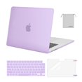 thumbnail image 1 of Funda MOSISO M4 M3 M2 2023-2025 para MacBook Air 15 pulgadas, color morado, 1 of 6