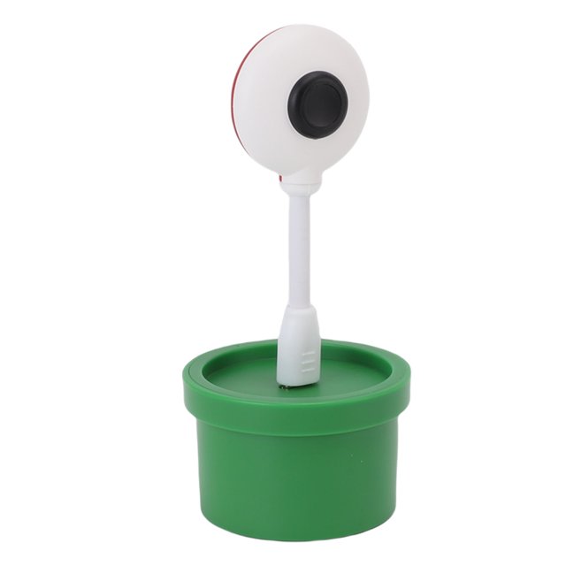 Caméra de Plante Compatible avec Console Switch 2 2025, Interface Type C Caméra HD 720P Détachable avec Couvercle de Confidentialité, Luminosité Réglable Caméra Web Claire pour Jeux AR Appels Vidéo