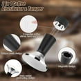 2 in 1 Espresso Stirrer Coffee Distribution Tool Coffee Tamper and