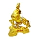 thumbnail image 2 of Estatua de caballo dorado que atrae la fortuna Colección Adorno del año chino 2026 para 24 x 28 cm, 2 of 9