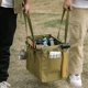 thumbnail image 5 of Eigraketly Bolsa de leña para chimenea, bolsa para troncos, bolsa para palos de para interiores y exteriores, organizador de contenedores para patio carpas Caqui Eigraketly OD023360-01, 5 of 6