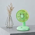 thumbnail image 4 of Ventilateur de Bureau Portable Rechargeable avec Base Ronde, Ventilateur de Refroidissement Compact pour Usage Intérieur et Extérieur, Idéal pour la Maison, le Bureau, le Camping et les Cadeaux, 4 of 6