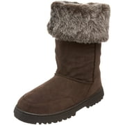Rampage Womens Allie Faux Shearling Boot