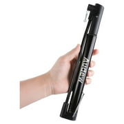 Audew 160 PSI Bike Floor Pump, Air Pump for Bike with Ball Needle Kit, Portable Air Pump for Balls, Toys, Basketball, Black