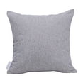thumbnail image 2 of EGYMEN Linen Pillow Cushion, 18"x18" Modern Sofa Cushion for Living Room & Office, Large Backrest Bedside Lumbar Pillow, 2 of 6