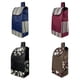 thumbnail image 5 of Guardurnaity Bolso de compras plegable y portátil de tela Oxford, todas las necesidades de compras, bolso para carrito de compras, duradero Envolturas para manijas de equipaje café, 5 of 6