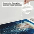 thumbnail image 6 of Bingfone White Jellyfish Dansing In The Ocean ,18" X 24"Dish Drying Mat For Kitchen Counter,Ultra Absorbent Microfiber, 6 of 9