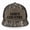 Natural/Red, variant on God's Country Camouflage 7-Panel Trucker Hat – Premium Embroidered Camo Snapback Cap-Bottomland/Balsa