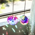 thumbnail image 4 of 3"/79mm Hanging Crystal Prism Suncatcher for Window Large Sun Catchers AB Colored Faceted Prisms Ornament Rainbow Maker Chandelier Crystal Pendant, 4 of 8