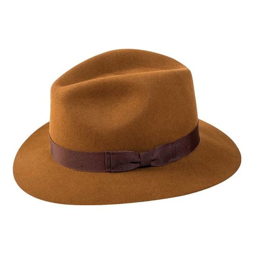 hunter orange fedora