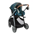 Monbebe Lynx 6 in 1 Modular Travel System Stroller and Infant Car Seat