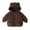 Coffee, variant on WUXIAN Toddler Kids Baby Boys Girls Long Sleeve Bear Winter Warm Outwear Jacket Coat Outerwear Classic Dailywear