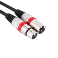 thumbnail image 3 of Cable XLR de 3 pines cable de micrófono XLR antiinterferencia grueso macho a hembra para mezclador de micrófono LHCER Otros, 3 of 7