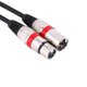 thumbnail image 4 of Cable De Audio XLR Sound XLR, Cable De Audio Macho A Hembra, Cable XLR De 3 Pines Para Mezclador De Micrófono, Con Cables Gruesos Y Conectores De Níquel, 4 of 7
