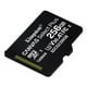 thumbnail image 3 of Tarjeta de Memoria Micro Sd Kingston SDCS2/256GB con adaptador SD 256GB Negro, 3 of 4