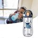 thumbnail image 4 of Kids Drinking Straw Bottle Tritan Portable Leak Proof Straw Water Bottle for Children Deep Blue 350ml, 4 of 4