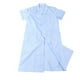 thumbnail image 4 of Bata de médico para hombre Bata de laboratorio profesional Bolsillo exterior Abrigo original Abrigo médico largo azul Manga corta XL, 4 of 8