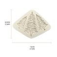 thumbnail image 3 of 3D Christmas Tree Silicone Mold Pine Trees Fondant Cake Decorating Baking Mould, 3 of 6