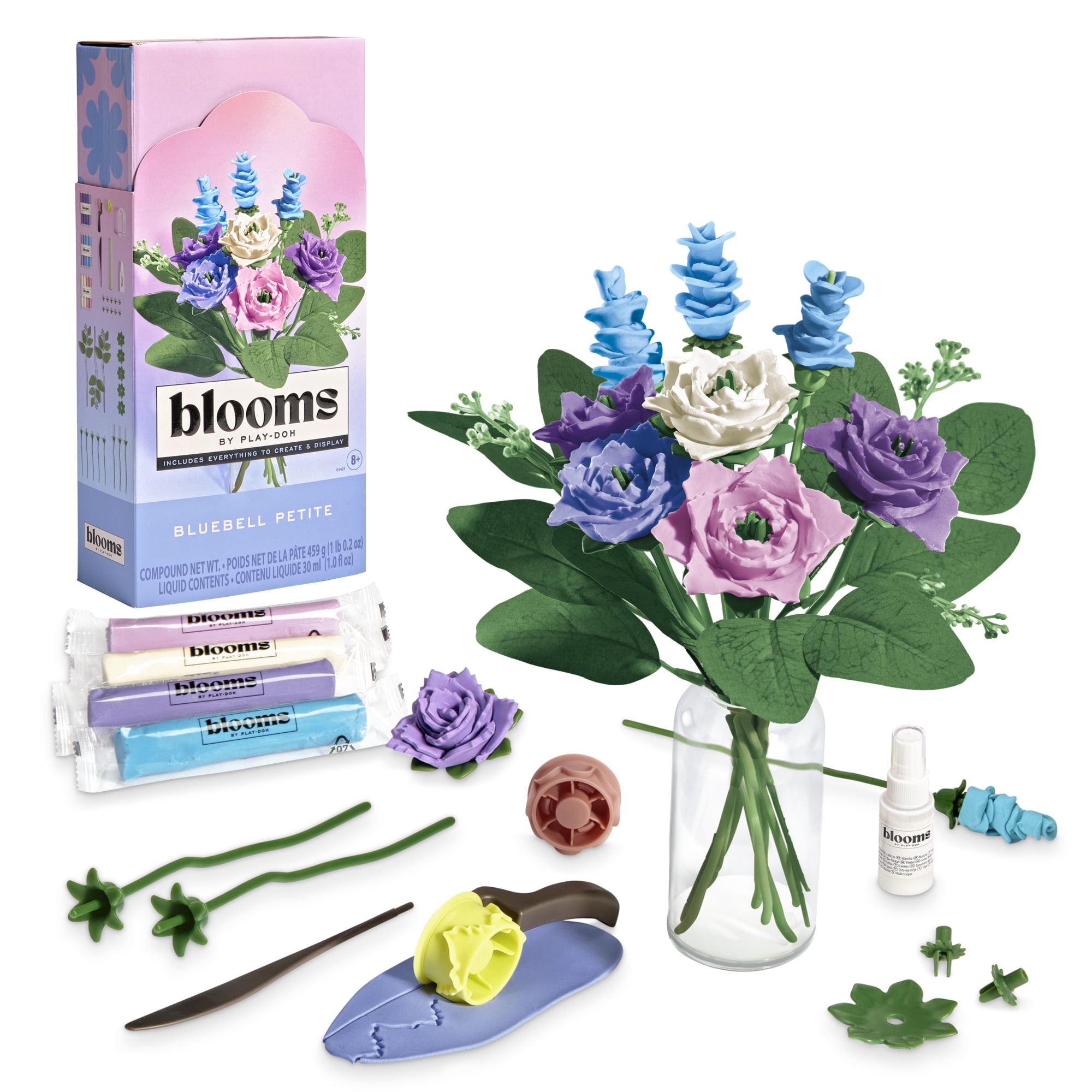 BonBon 断捨離中！ 【Blooming 】ダブルス5枚セット Blooms by Play-Doh Bluebell Petite Flower Bouquet Arts & Crafts
