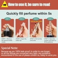 thumbnail image 3 of Botella atomizadora recargable Perfume Travel, 5 ml, SAWOHO, 3 of 7