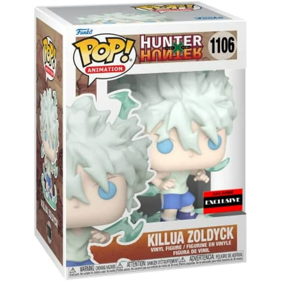 Funko POP! Animation Hunter X Hunter KILLUA ZOLDYCK (Godspeed) #1106 AAA Anime Exclusive