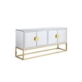 thumbnail image 7 of Levan Gold Mirrored Wood Sideboard, 7 of 7