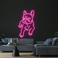 thumbnail image 2 of Handmadetneonsign French Bulldog Led Sign, French Bulldog Neon Sign, Wall Decor, French Bulldog Neon, 2 of 5