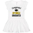 thumbnail image 3 of Inktastic Congrats My Uncle Graduated with cap Girls Toddler Dress, 3 of 5
