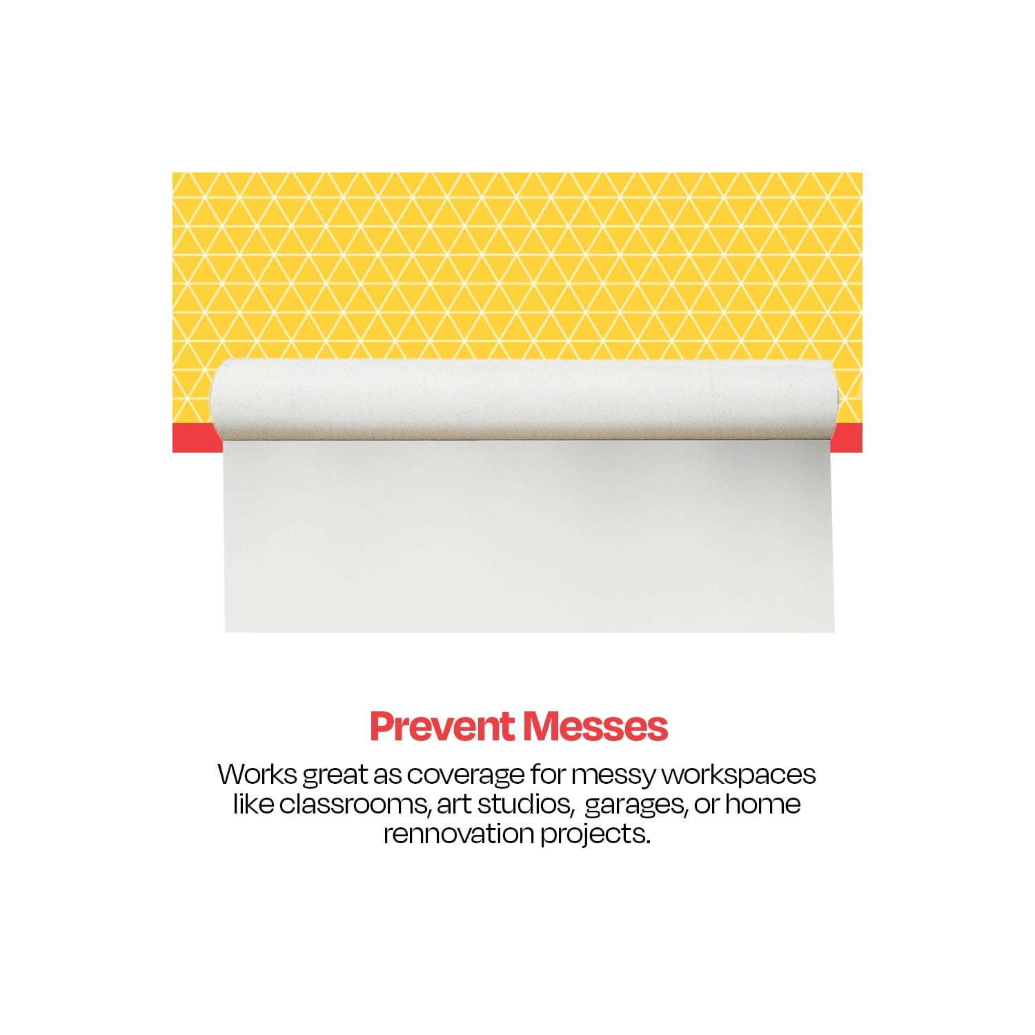 School Smart 086654 Butcher Paper Roll - 50 Lbs. - 36 In. x 1000 Ft. - White