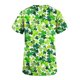 thumbnail image 5 of Fiudx Liquidación de Ahorros de Verano Blusa de Manga Corta con Cuello En V para Mujer, Blusa con Bolsillos Estampados para El Día de San Patricio, Enfermería, 5 of 5