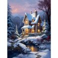 thumbnail image 1 of 5D DIY Kit Pueblo Invierno Del 30x40cm, 1 of 9