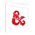 thumbnail image 2 of Gallery Pops Dungeons & Dragons: Honor Among Thieves - Red Ampersand Wall Art, White Framed Version, 12" x 12", 2 of 5