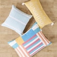 thumbnail image 2 of Levtex Home - Sol Stripe - Decorative Pillow (12x24in.) - Sunshine Words - Sunshine, Yellow, White, 2 of 3