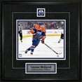thumbnail image 1 of Connor McDavid Framed Pin & Plate Edmonton Oilers - Officially Licensed NHL Wall Art, 1 of 1