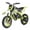 Green, variant on Cixusio Kids Dirt Bike 2-Stroke 49cc Gas Powered Motocross Off Road Mini Motorcycle Front/Rear Disc Brakes Shock Absorption Soft Seat Cushion Pocket Motorbike Mini Dirt Bike for Kids